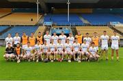 25 August 2012; The Antrim squad. Bord Gáis Energy GAA Hurling Under-21 All-Ireland Championship Semi-Final, Clare v Antrim, Semple Stadium, Thurles, Co. Tipperary. Picture credit: Diarmuid Greene / SPORTSFILE
