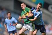 2 September 2012; Jack Barry, Kerry, in action against Shane Carthy, Dudlin. Electric Ireland GAA Football All-Ireland Minor Championship Semi-Final, Dublin v Kerry, Croke Park, Dublin. Picture credit: Brendan Moran / SPORTSFILE