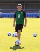 9 September 2012; Robbie Brady, Republic of Ireland, in action during squad training ahead of their side's international friendly against Oman on Tuesday. Republic of Ireland Squad Training, Wimbledon training ground, Kingsmeadow, London, England. Picture credit: David Maher / SPORTSFILE