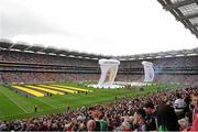 9 September 2012; A general view of the pre-match entertainment promoting The Gathering Ireland 2013. GAA Hurling All-Ireland Senior Championship Final, Kilkenny v Galway, Croke Park, Dublin. Picture credit: Matt Browne / SPORTSFILE