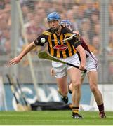 9 September 2012; Brian Hogan, Kilkenny, in action against Cyril Donnellan, Galway. GAA Hurling All-Ireland Senior Championship Final, Kilkenny v Galway, Croke Park, Dublin. Picture credit: Brendan Moran / SPORTSFILE