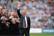 9 September 2012; Peter Murphy, from the Jubilee teams of 1987 and 1988, is introduced to the crowd before the senior match. GAA Hurling All-Ireland Senior Championship Final, Kilkenny v Galway, Croke Park, Dublin. Picture credit: Matt Browne / SPORTSFILE