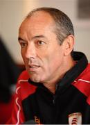 10 September 2012; Oman manager Paul Le Guen during a press conference ahead of their side's international friendly against the Republic of Ireland on Tuesday. Oman Press Conference, Craven Cottage, Fulham, London, England. Picture credit: David Maher / SPORTSFILE