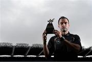 13 September 2012; Donegal footballer Karl Lacey who was presented with his GAA / GPA Player of the Month Award, sponsored by Opel, for August 2012. Croke Park, Dublin. Picture credit: Stephen McCarthy / SPORTSFILE