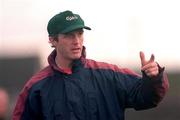 1 November 1998; Cork manager Larry Tompkins during the Church & General National Football League match between Offaly and Cork at O'Connor Park in Tullamore, Offaly. Photo by David Maher/Sportsfile