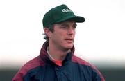 1 November 1998; Cork manager Larry Tompkins during the Church & General National Football League match between Offaly and Cork at O'Connor Park in Tullamore, Offaly. Photo by David Maher/Sportsfile