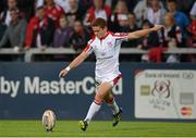 24 August 2012; Paddy Jackson, Ulster. Pre-Season Friendly, Ulster v Newcastle Falcons, Ravenhill Park, Belfast, Co. Antrim. Picture credit: Oliver McVeigh / SPORTSFILE