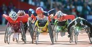 31 August 2012; Shelly Woods, Great Britain, in action during the Women's 5000m - T54. London 2012 Paralympic Games, Athletics, Olympic Stadium, Olympic Park, Stratford, London, England. Picture credit: Brian Lawless / SPORTSFILE