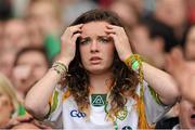 23 September 2012; A Donegal supporter during the second half of the game. Supporters at GAA Football All-Ireland Championship Finals, Croke Park, Dublin. Picture credit: Pat Murphy / SPORTSFILE