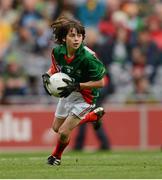 23 September 2012; Oisin Mullin, Roundfort N.S., Hollymount, Co. Mayo, representing Mayo, during the INTO/RESPECT Exhibition GoGames at the GAA Football All-Ireland Senior Championship Final between Donegal and Mayo. Croke Park, Dublin. Photo by Sportsfile