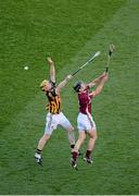 30 September 2012; Richie Power, Kilkenny, in action against Kevin Hynes, Galway. GAA Hurling All-Ireland Senior Championship Final Replay, Kilkenny v Galway, Croke Park, Dublin. Picture credit: Daire Brennan / SPORTSFILE