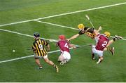 30 September 2012; Colin Fennelly, Kilkenny, scores his side's third goal. GAA Hurling All-Ireland Senior Championship Final Replay, Kilkenny v Galway, Croke Park, Dublin. Picture credit: Daire Brennan / SPORTSFILE