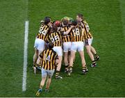 30 September 2012; Kilkenny players celebrate after the game. GAA Hurling All-Ireland Senior Championship Final Replay, Kilkenny v Galway, Croke Park, Dublin. Picture credit: Daire Brennan / SPORTSFILE