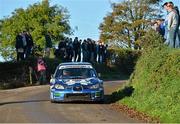 6 October 2012; Declan Boyle and Brian Boyle, in action in their Subaru WRC, during SS1 Cobblers Cross, during the Orchard Motorsport Cork &quot;20&quot; International Rally. Kilmurry, Co. Cork. Picture credit: Barry Cregg / SPORTSFILE