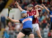 7 October 2012; Kieran Murphy, Sarsfields, in action against Diarmuid Lester, Bishopstown. Cork County Senior Hurling Championship Final, Bishopstown v Sarsfields, Pairc Ui Chaoimh, Cork. Picture credit: Matt Browne / SPORTSFILE