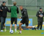 11 October 2012; Republic of Ireland's Jonathan Walters during squad training ahead of their side's FIFA World Cup Qualifier match against Germany on Friday. Republic of Ireland Squad Training, Gannon Park, Malahide, Co. Dublin. Picture credit: Brian Lawless / SPORTSFILE