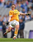 7 October 2012; Clare Timoney, Antrim. TG4 All-Ireland Ladies Football Junior Championship Final, Antrim v Louth, Croke Park, Dublin. Picture credit: Brendan Moran / SPORTSFILE