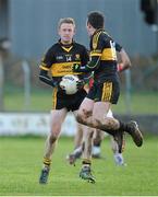 4 November 2012; Dr. Crokes players Colm Cooper, left, and Shane Doolan, react at the final whistle after victory over Kilmurry Ibrickane. AIB Munster GAA Senior Football Championship Quarter-Final, Kilmurry Ibrickane, Clare v Dr. Crokes, Kerry, Páirc Naomh Mhuire, Quilty, Co. Clare. Picture credit: Diarmuid Greene / SPORTSFILE