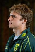 7 November 2012; South Africa's Patrick Lambie during the team announcement ahead of their side's Autumn International match against Ireland on Saturday. South Africa Team Announcement, Fitzpatrick's Castle Hotel, Killiney, Co. Dublin. Picture credit: Matt Browne / SPORTSFILE