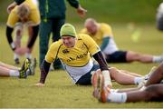 7 November 2012; South Africa's Jean de Villiers during squad training ahead of their side's Autumn International match against Ireland on Saturday. South Africa Squad Training, Blackrock College, Blackrock, Co. Dublin. Picture credit: Matt Browne / SPORTSFILE