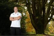 8 November 2012; Ireland's Richardt Strauss after a press conference ahead of their side's Autumn International match against South Africa on Saturday. Ireland Rugby Squad Press Conference, Carton House, Maynooth, Co. Kildare. Picture credit: Matt Browne / SPORTSFILE