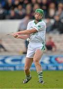 11 November 2012; Henry Shefflin, Ballyhale Shamrocks,  takes his first penalty against Dicksboro. Kilkenny County Senior Club Hurling Championship Final, Ballyhale Shamrocks v Dicksboro, Nowlan Park, Kilkenny. Picture credit: Brendan Moran / SPORTSFILE