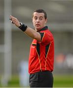 11 November 2012; Referee David Gough. AIB Leinster GAA Football Senior Championship Quarter-Final, St. Patrick's, Wicklow v Portlaoise, Co. Laois, County Grounds, Aughrim, Co. Wicklow. Picture credit: Barry Cregg / SPORTSFILE