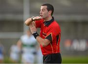 11 November 2012; Referee David Gough. AIB Leinster GAA Football Senior Championship Quarter-Final, St. Patrick's, Wicklow v Portlaoise, Co. Laois, County Grounds, Aughrim, Co. Wicklow. Picture credit: Barry Cregg / SPORTSFILE