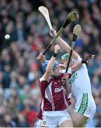 11 November 2012; Henry Shefflin, Ballyhale Shamrocks, in action against David Glynn, Dicksboro. Kilkenny County Senior Club Hurling Championship Final, Ballyhale Shamrocks v Dicksboro, Nowlan Park, Kilkenny. Picture credit: Brendan Moran / SPORTSFILE