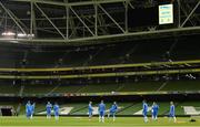 13 November 2012; The Greece team in action during squad training ahead of their Friendly International against the Republic of Ireland on Wednesday. Greece Squad Training, Aviva Stadium, Lansdowne Road, Dublin. Picture credit: Brendan Moran / SPORTSFILE