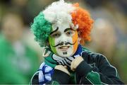 14 November 2012; Republic of Ireland supporter William Oxley, from Stradbally, Laois, at the game. Friendly International, Republic of Ireland v Greece, Aviva Stadium, Lansdowne Road, Dublin. Picture credit: Matt Browne / SPORTSFILE