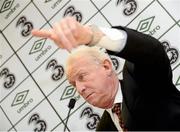 15 November 2012; Republic of Ireland manager Giovanni Trapattoni during a press conference following last night's Friendly International match against Greece. Republic of Ireland Squad Press Conference, FAI Headquarters, Abbotstown, Dublin. Picture credit: Brian Lawless / SPORTSFILE