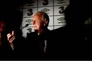 15 November 2012; Republic of Ireland manager Giovanni Trapattoni during a press conference following last night's Friendly International match against Greece. Republic of Ireland Squad Press Conference, FAI Headquarters, Abbotstown, Dublin. Picture credit: Brian Lawless / SPORTSFILE