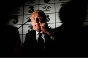 15 November 2012; Republic of Ireland manager Giovanni Trapattoni during a press conference following last night's Friendly International match against Greece. Republic of Ireland Squad Press Conference, FAI Headquarters, Abbotstown, Dublin. Picture credit: Brian Lawless / SPORTSFILE