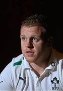 15 November 2012; Ireland's Sean Cronin during a press conference ahead of their side's Autumn International match against Fiji on Saturday. Ireland Rugby Squad Press Conference, Savoy Hotel, Limerick. Picture credit: Diarmuid Greene / SPORTSFILE
