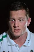 15 November 2012; Ireland's Denis Hurley during a press conference ahead of their side's Autumn International match against Fiji on Saturday. Ireland Rugby Squad Press Conference, Savoy Hotel, Limerick. Picture credit: Diarmuid Greene / SPORTSFILE