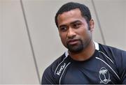 15 November 2012; Fiji's Tuapati Talemaitoga speaking to the media during a press conference ahead of their side's Autumn International match against Ireland on Saturday. Fiji Rugby Press Conference, Castletroy Park Hotel, Limerick. Picture credit: Diarmuid Greene / SPORTSFILE