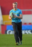 16 November 2012; Ireland's Luke Marshall in action during the captain's run ahead of their side's Autumn International match against Fiji on Saturday. Ireland Rugby Squad Captain's Run, Thomond Park, Limerick. Picture credit: Diarmuid Greene / SPORTSFILE