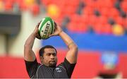 16 November 2012; Fiji's Tuapati Talemaitoga during the squad captain's run ahead of their side's Autumn International match against Ireland on Saturday. Fiji Rugby Squad Captain's Run, Thomond Park, Limerick. Picture credit: Diarmuid Greene / SPORTSFILE