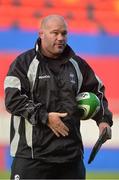 16 November 2012; Fiji's technical coach Cameron Blades during the squad captain's run ahead of their side's Autumn International match against Ireland on Saturday. Fiji Rugby Squad Captain's Run, Thomond Park, Limerick. Picture credit: Diarmuid Greene / SPORTSFILE