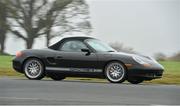 16 November 2012; A general view of members of the media in action on track in a Porsche Boxster during a media launch of the new &quot;Race Experience&quot; at Mondello Park, Donore, Naas, Co. Kildare. Picture credit: Barry Cregg / SPORTSFILE