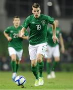 14 November 2012; Seamus Coleman, Republic of Ireland. Friendly International, Republic of Ireland v Greece, Aviva Stadium, Lansdowne Road, Dublin. Picture credit: David Maher / SPORTSFILE