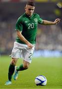 14 November 2012; Robbie Brady, Republic of Ireland. Friendly International, Republic of Ireland v Greece, Aviva Stadium, Lansdowne Road, Dublin. Picture credit: Matt Browne / SPORTSFILE