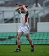 18 November 2012; Liam Tynan,  Rathdowney / Errill, after missing a goal opportunity, AIB Leinster GAA Hurling Senior Championship Semi-Final, Kilcormac / Killoughey, Offaly v Rathdowney / Errill, Laois, O'Connor Park, Tullamore, Co. Offaly. Picture credit: David Maher / SPORTSFILE