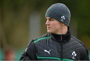 19 November 2012; Ireland's Jonathan Sexton looks on during squad training ahead of their side's Autumn International match against Argentina on Saturday. Ireland Rugby Squad Training, Carton House, Maynooth, Co. Kildare. Picture credit: Brendan Moran / SPORTSFILE