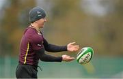 19 November 2012; Ireland's Eoin Reddan during squad training ahead of their side's Autumn International match against Argentina on Saturday. Ireland Rugby Squad Training, Carton House, Maynooth, Co. Kildare. Picture credit: Brendan Moran / SPORTSFILE