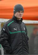 19 November 2012; Ireland's Jonathan Sexton looks on during squad training ahead of their side's Autumn International match against Argentina on Saturday. Ireland Rugby Squad Training, Carton House, Maynooth, Co. Kildare. Picture credit: Brendan Moran / SPORTSFILE