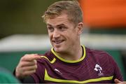 19 November 2012; Ireland's Jamie Heaslip during squad training ahead of their side's Autumn International match against Argentina on Saturday. Ireland Rugby Squad Training, Carton House, Maynooth, Co. Kildare. Picture credit: Brendan Moran / SPORTSFILE