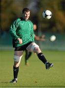20 November 2012; Ireland's Peter O'Mahony during squad training ahead of their side's Autumn International match against Argentina on Saturday. Ireland Rugby Squad Training, Carton House, Maynooth, Co. Kildare. Picture credit: Matt Browne / SPORTSFILE