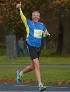 18 November 2012; Gerry Byrne, the K Club's course superintendent, in action during the New York Dublin Marathon. The marathon was organised as a result of the cancellation of the official New York marathon due to the devastation caused by Hurricane Sandy. Phoenix Park, Dublin. Picture credit: Brian Lawless / SPORTSFILE